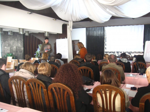 „Partnership building for EU integration“ - training seminar within „The European and Our Affairs“ project
