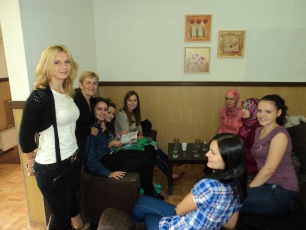 PARTNERS FROM ITALY VISITED ASSOCIATION “SIGURNO MJESTO” ZAVIDOVIĆI