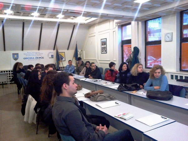 „Partnership building for EU integration“ - training seminar in Žepče