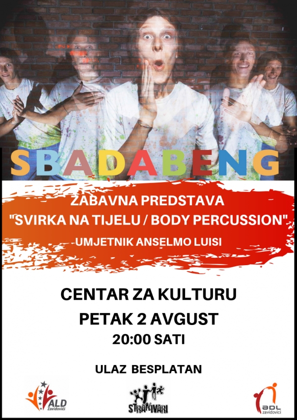 ZABAVNA PREDSTAVA &quot;SVIRKA NA TIJELU/BODY PERCUSSION&quot;